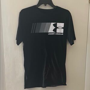 Under Armour Black Short Sleeve Tee with Graphic Design